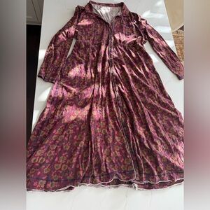 Natural Life | Christa Knit Cotton Maxi Dress | Size XL